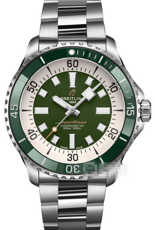 ブライトリングSuperocean 44 A17376A31L1A1、たゆまぬ海への挑戦を胸に刻む、44mmの本格ダイバーズ